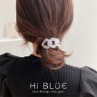 Chunky Chain Hair Tie White - One Size