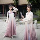 Traditional Chinese Hanfu Top / Skirt / Sash / Set