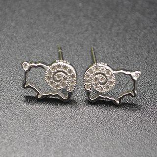 Cz Sheep Stud Earrings
