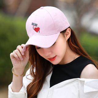 Heart Embroidery Baseball Cap
