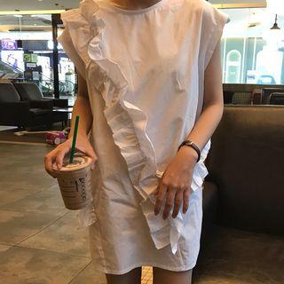 Sleeveless Ruffle Minidress