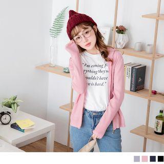 Zipper Knit Jacket