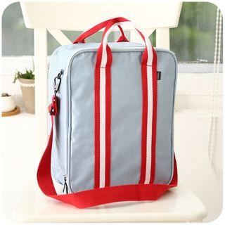 Striped Carryall Bag