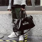 Faux Leather Character Gym Bag