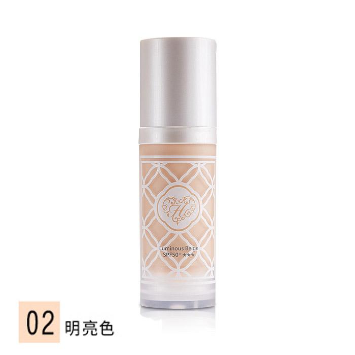 Miss Hana - Velvet Seamless Liquid Foundation Spf 50+ Pa+++ (#02 Luminous Beige) 40g
