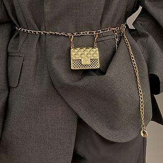 Mini Handbag Alloy Waist Chain