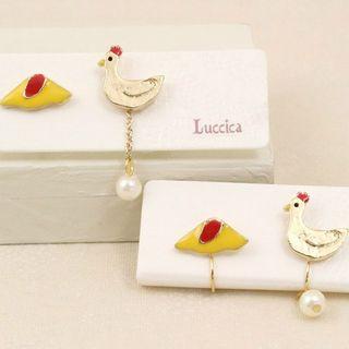 Chicken Earring