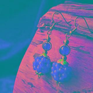 Jade Bead Drop Earring