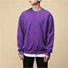 Colored Boxy-fit Sweatshirt