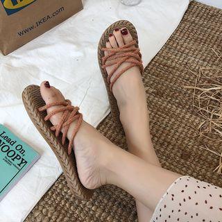 Strapped Flat Sandals