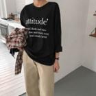 Attitude Printed Relaxed-fit T-shirt