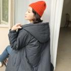 Layered-front Padded Parka