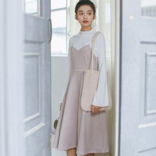 Chain Strap A-line Dress