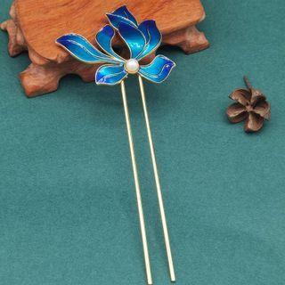 Retro Embellished Hair Pin 1 Pcs - Z119 - One Size
