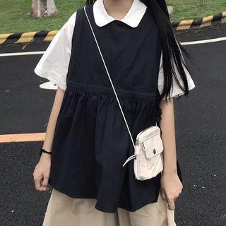 Sleeveless Top / Shirt / Midi Skirt