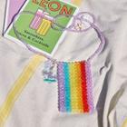 Multicolor Bead Crossbody Bag Multicolor - One Size