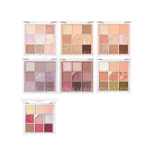 Unleashia - Glitterpedia Eye Palette - 7 Types N 7 All Of Peach Ade