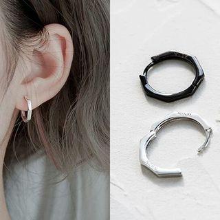 Couple Matching Asymmetrical Circle Earring