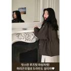 Flap-pocket Short Parka
