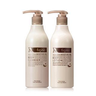 Naturance Fromn - Moisture Veil Set: Body Cleanser 300ml + Body Lotion 300ml