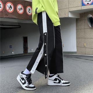 Side Button Sweatpants