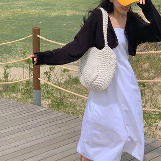 Woven Shopper Bag & Pouch