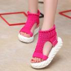 Platform Knit Sandals