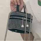 Studded Bucket Bag Black - One Size