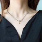 Chain Bead Necklace As Shown In Figure - One Size