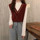 Knit Top / Knit Sweater Vest