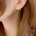 Rhinestone Earrings  - As Shown In Figure