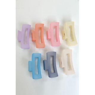 Colored Rectangle Hair Claw