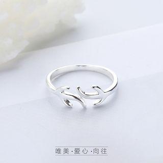 Couple Matching Horn-accent Ring