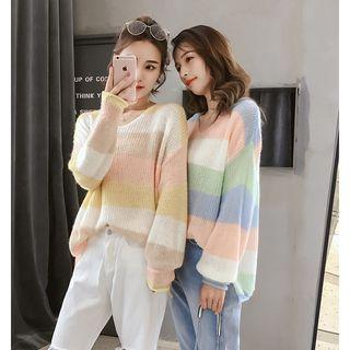 Colour Block Cut Out Sweater