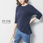 3/4 Sleeve Plain Tee