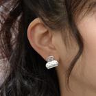 Binder Clip Sterling Silver Earring
