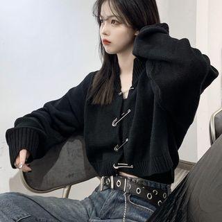 Pin Cardigan Black - One Size