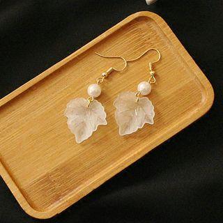 Acrylic Leaves Earring