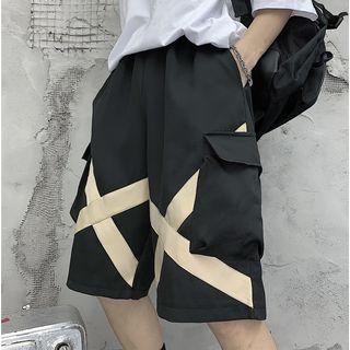 Cross Cargo Shorts Black - One Size