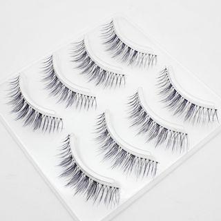 False Eyelashes #hf-3 4 Pairs - One Size