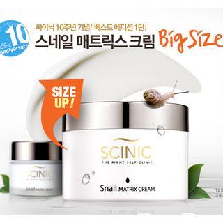 Scinic - Snail Matrix Cream 120ml 120ml