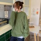 Half-turtleneck Knitted Sweater