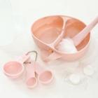 Silicone Facial Mask Mixing Kit Pink - One Size