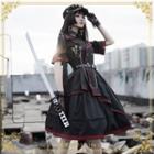 Short-sleeve A-line Dress / Hat