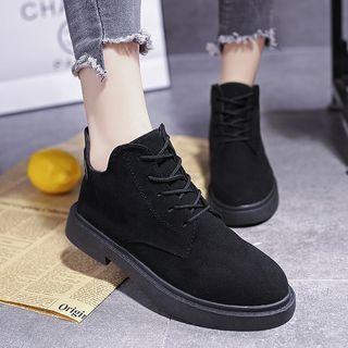 Plain Fabric Oxfords