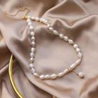 Freshwater Pearl Choker 1 Pc - As Shown In Figure - One Size