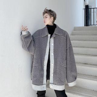 Long-sleeve Panel Fleece Jacket