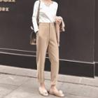 Cuffed Dress Pants