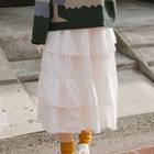 Ruffle Layered Skirt