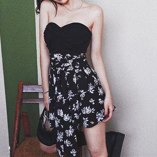 Strapless Twist-front Camisole Top